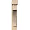 Ekena Millwork Westlake Block Rough Sawn Bracket w/ Offset Brace, Douglas Fir, 8"W x 36"D x 44"H BKT0806X36X44WTL05RDF - alternate 3